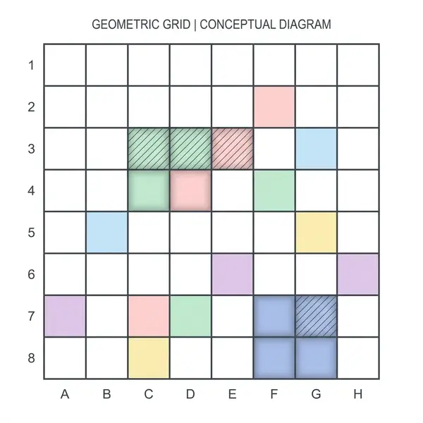 Kombinatorika Spasial: Optimasi Lintasan Koordinat Warna & Rintangan Grid 8 × 8